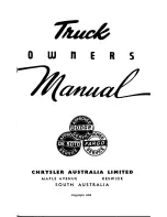 Предварительный просмотр 2 страницы Chrysler 1953 Truck Owner'S Manual