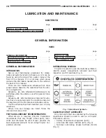 Предварительный просмотр 13 страницы Chrysler 1997 Stratus Convertible LHD Service Manual