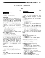 Предварительный просмотр 15 страницы Chrysler 1997 Stratus Convertible LHD Service Manual