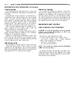 Preview for 288 page of Chrysler 1997 Stratus Convertible LHD Service Manual