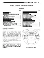 Preview for 309 page of Chrysler 1997 Stratus Convertible LHD Service Manual