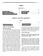 Preview for 339 page of Chrysler 1997 Stratus Convertible LHD Service Manual