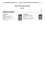 Preview for 469 page of Chrysler 1997 Stratus Convertible LHD Service Manual