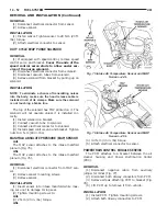 Preview for 906 page of Chrysler 1997 Stratus Convertible LHD Service Manual