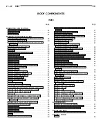 Preview for 1092 page of Chrysler 1997 Stratus Convertible LHD Service Manual