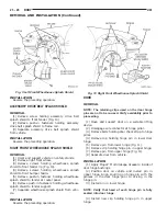 Preview for 1098 page of Chrysler 1997 Stratus Convertible LHD Service Manual