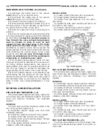 Preview for 1193 page of Chrysler 1997 Stratus Convertible LHD Service Manual