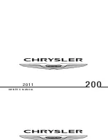 Chrysler 200 2011 Owner'S Manual preview