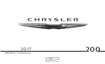 Chrysler 200 2017 Owner'S Manual preview