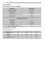 Предварительный просмотр 36 страницы Chrysler 2005 Crossfire SRT6 Service Manual