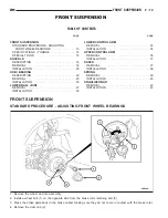 Предварительный просмотр 37 страницы Chrysler 2005 Crossfire SRT6 Service Manual