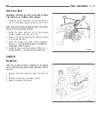 Предварительный просмотр 61 страницы Chrysler 2005 Crossfire SRT6 Service Manual