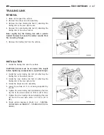 Предварительный просмотр 71 страницы Chrysler 2005 Crossfire SRT6 Service Manual