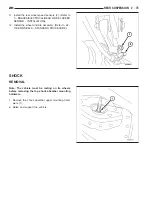 Предварительный просмотр 99 страницы Chrysler 2005 Crossfire SRT6 Service Manual