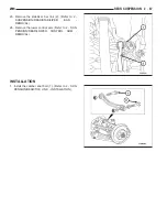 Предварительный просмотр 111 страницы Chrysler 2005 Crossfire SRT6 Service Manual