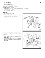 Предварительный просмотр 120 страницы Chrysler 2005 Crossfire SRT6 Service Manual