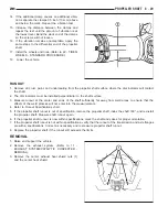 Предварительный просмотр 145 страницы Chrysler 2005 Crossfire SRT6 Service Manual