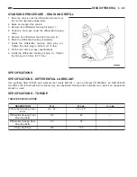 Предварительный просмотр 159 страницы Chrysler 2005 Crossfire SRT6 Service Manual