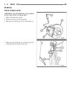 Предварительный просмотр 180 страницы Chrysler 2005 Crossfire SRT6 Service Manual