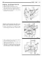 Предварительный просмотр 195 страницы Chrysler 2005 Crossfire SRT6 Service Manual