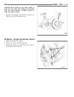 Предварительный просмотр 205 страницы Chrysler 2005 Crossfire SRT6 Service Manual