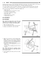 Предварительный просмотр 234 страницы Chrysler 2005 Crossfire SRT6 Service Manual