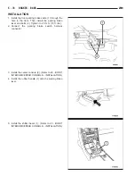 Предварительный просмотр 242 страницы Chrysler 2005 Crossfire SRT6 Service Manual