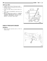 Предварительный просмотр 249 страницы Chrysler 2005 Crossfire SRT6 Service Manual