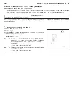 Предварительный просмотр 257 страницы Chrysler 2005 Crossfire SRT6 Service Manual