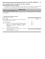 Предварительный просмотр 261 страницы Chrysler 2005 Crossfire SRT6 Service Manual