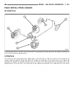 Предварительный просмотр 501 страницы Chrysler 2005 Crossfire SRT6 Service Manual