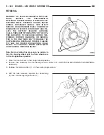 Предварительный просмотр 506 страницы Chrysler 2005 Crossfire SRT6 Service Manual