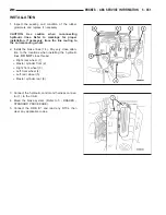 Предварительный просмотр 517 страницы Chrysler 2005 Crossfire SRT6 Service Manual