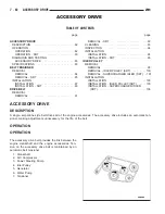 Предварительный просмотр 626 страницы Chrysler 2005 Crossfire SRT6 Service Manual