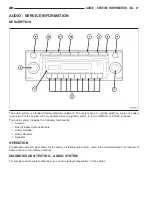 Предварительный просмотр 675 страницы Chrysler 2005 Crossfire SRT6 Service Manual