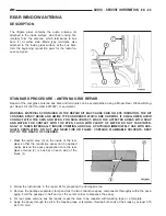 Предварительный просмотр 687 страницы Chrysler 2005 Crossfire SRT6 Service Manual