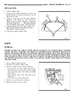 Предварительный просмотр 689 страницы Chrysler 2005 Crossfire SRT6 Service Manual