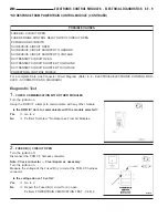 Предварительный просмотр 711 страницы Chrysler 2005 Crossfire SRT6 Service Manual