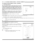 Предварительный просмотр 724 страницы Chrysler 2005 Crossfire SRT6 Service Manual