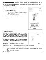 Предварительный просмотр 729 страницы Chrysler 2005 Crossfire SRT6 Service Manual