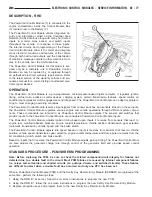 Предварительный просмотр 779 страницы Chrysler 2005 Crossfire SRT6 Service Manual