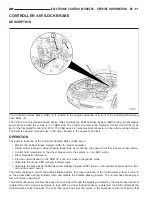 Предварительный просмотр 793 страницы Chrysler 2005 Crossfire SRT6 Service Manual