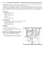 Предварительный просмотр 794 страницы Chrysler 2005 Crossfire SRT6 Service Manual