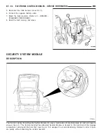 Предварительный просмотр 796 страницы Chrysler 2005 Crossfire SRT6 Service Manual