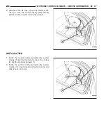 Предварительный просмотр 799 страницы Chrysler 2005 Crossfire SRT6 Service Manual