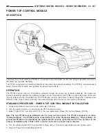 Предварительный просмотр 809 страницы Chrysler 2005 Crossfire SRT6 Service Manual