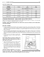 Предварительный просмотр 824 страницы Chrysler 2005 Crossfire SRT6 Service Manual