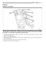 Предварительный просмотр 829 страницы Chrysler 2005 Crossfire SRT6 Service Manual