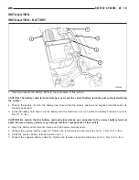 Предварительный просмотр 831 страницы Chrysler 2005 Crossfire SRT6 Service Manual