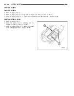 Предварительный просмотр 838 страницы Chrysler 2005 Crossfire SRT6 Service Manual